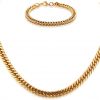 Stainless Steel Chain and Bracelet Set BT09 - Image 3