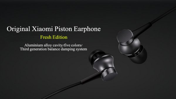 Xiaomi Piston Fresh Edition Wired Earphone Control Headphone With Mic - Image 3